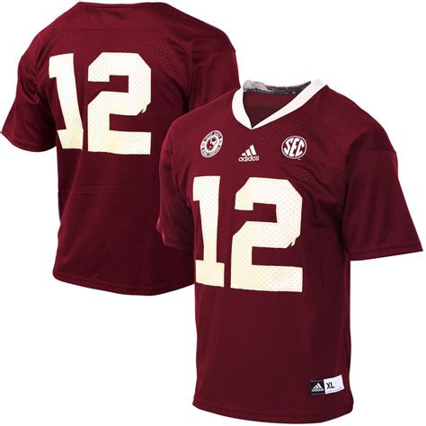 12 texas a&m aggies adidas youth replica football jersey maroon|ttu k 12 website.